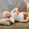 48cm Simulation Doll Meadow Handmade 3D Skin Veins Visible Baby Doll Toy For Girl Gift Reborn Baby Doll
