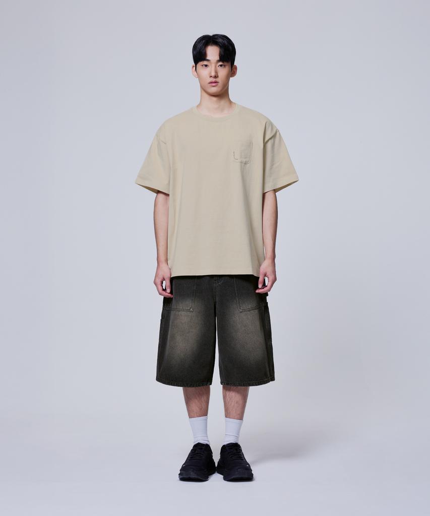 AGOD Racing Short Sleeve T-Shirt [Light Beige]