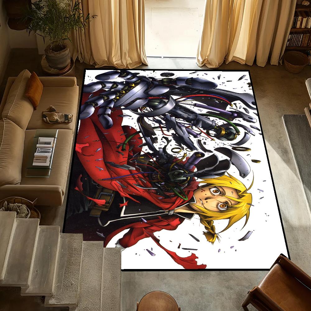 Маленький ковер Fullmetal противоскользящий алхимик кухня спальня ручной работы тафтинговый ковер ковер гостиная прихожая украшение