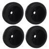 4Pcs RC Car Tire 112 Mm Diameter Rubber Tire Plastic Hub Universal RC Car Wheel Tire for 1/8 Models