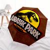 Jurassic Park Coasters Set of 4 Dinosaurs DrinksCup Mat Tabletop ProtectionUmbrella, Portable 3-Fold Compact Umbrella for Men & Women Gift