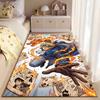 Fiery Dragon and Hero Artwork suitable as a non-slip mat for the living room or bedroom sofa