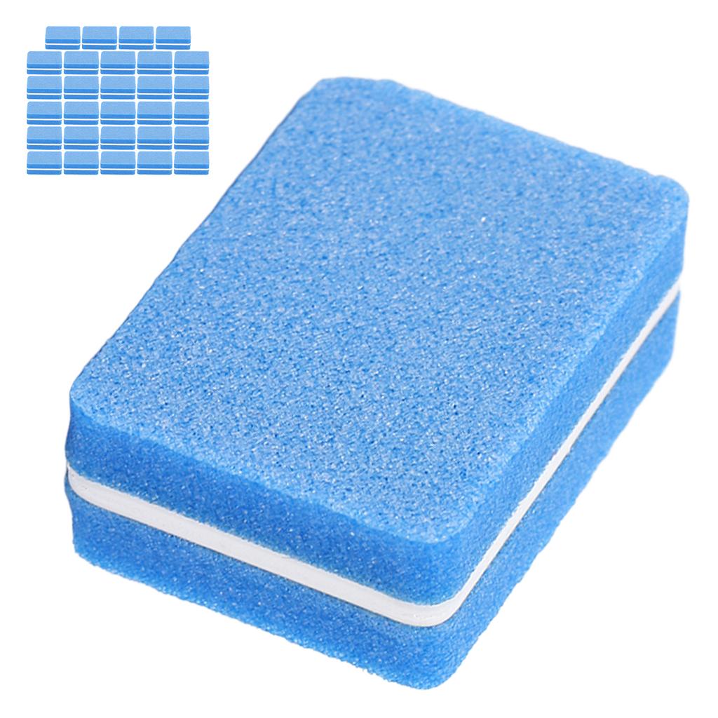 30 шт. Блок для полировки ногтей Профессиональный салонный Мини Портативный Блок для шлифовки и полировки ногтей Инструмент для маникюра Синий