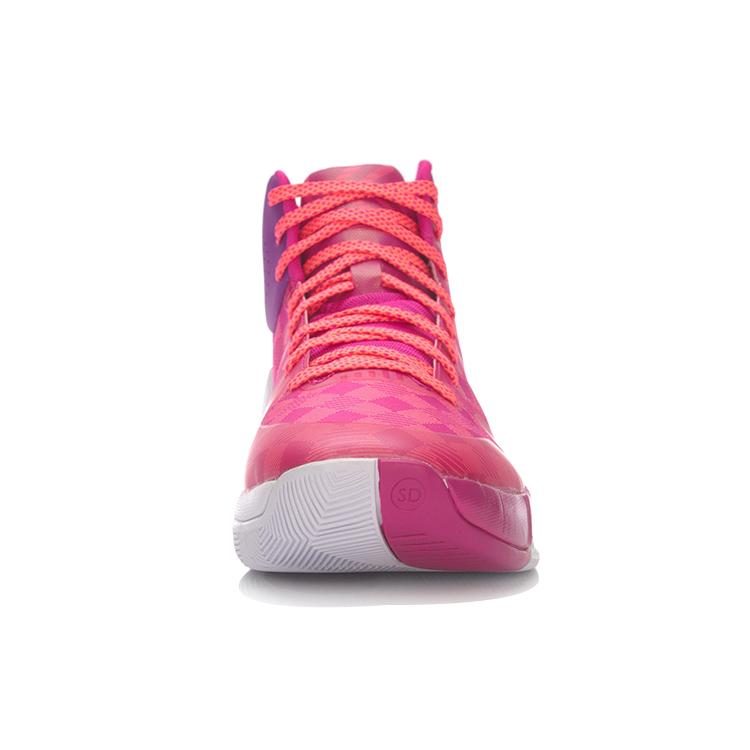 Баскетбольные кроссовки Li Ning Speed 3 High top Унисекс Розово-фиолетовые ABAL039-6