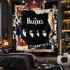 Настенный гобелен с принтом The Beatles, ткань для гостиной, спальни, домашнего декора