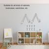 2pcs With Screws Lid Support Hinges Efficient Door Stay Hinge Folding Support Hinges  Wooden Boxes