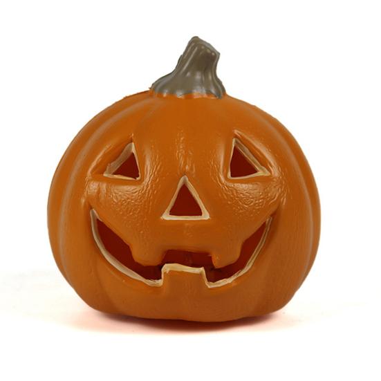 Фонарь из тыквы на Хэллоуин, украшение на батарейках, полая пластиковая тыква, украшение для наружного внутреннего декора