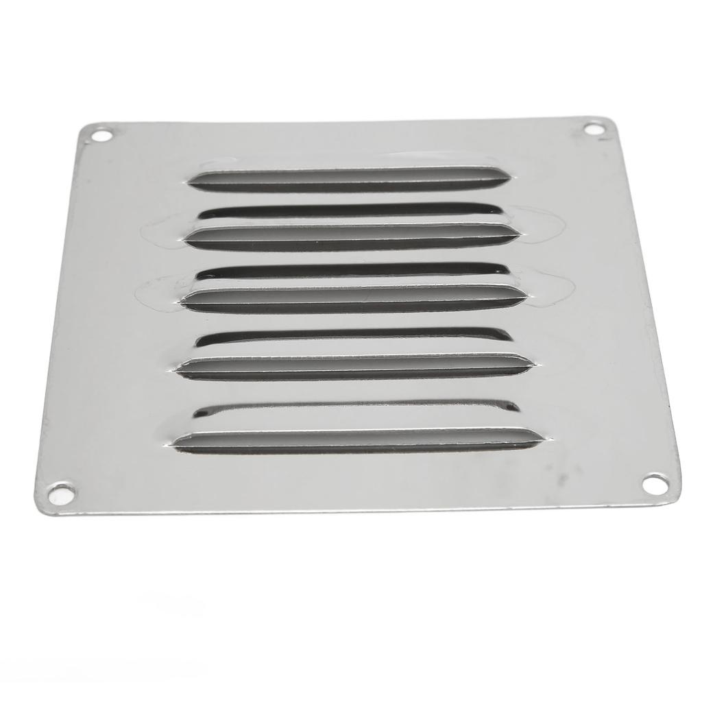 Boat Cabin Vents 12x12cm Stainless Steel Boat Air Vent Professional Corrosion Resistant Shutter