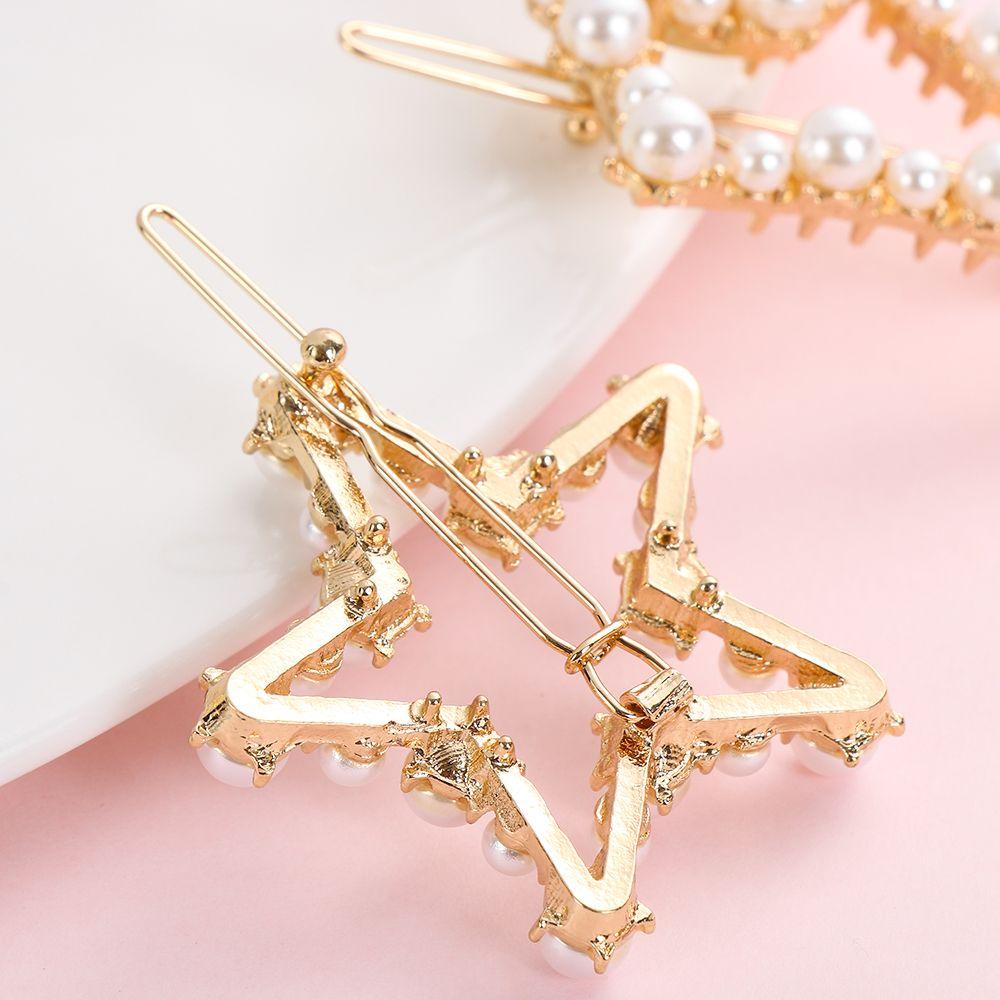 Дамы Девочки Укладка волос Головные уборы Женские жемчуга Шпильки Заколки для волос Заколки для волос