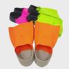 Silicone Training Short Fins: Adult & Children's Snorkeling and Freestyle Diving