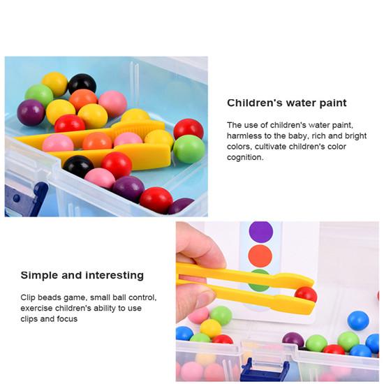 Montessori Toys Bead Toys Puzzle Game For Childrens Early Childhood Education Kids Gift