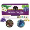 TEACURRY Skin Glow Tea (1 Month Pack | 30 Tea Bags) - Help In Skin Shine, Moisturized Skin, Acne, Anti-Aging, 100 Grams