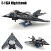 1375PCS Технический F-117A Nighthawk штурмовик строительные блоки военный истребитель-невидимка кирпичи игрушки детский подарок на день рождения