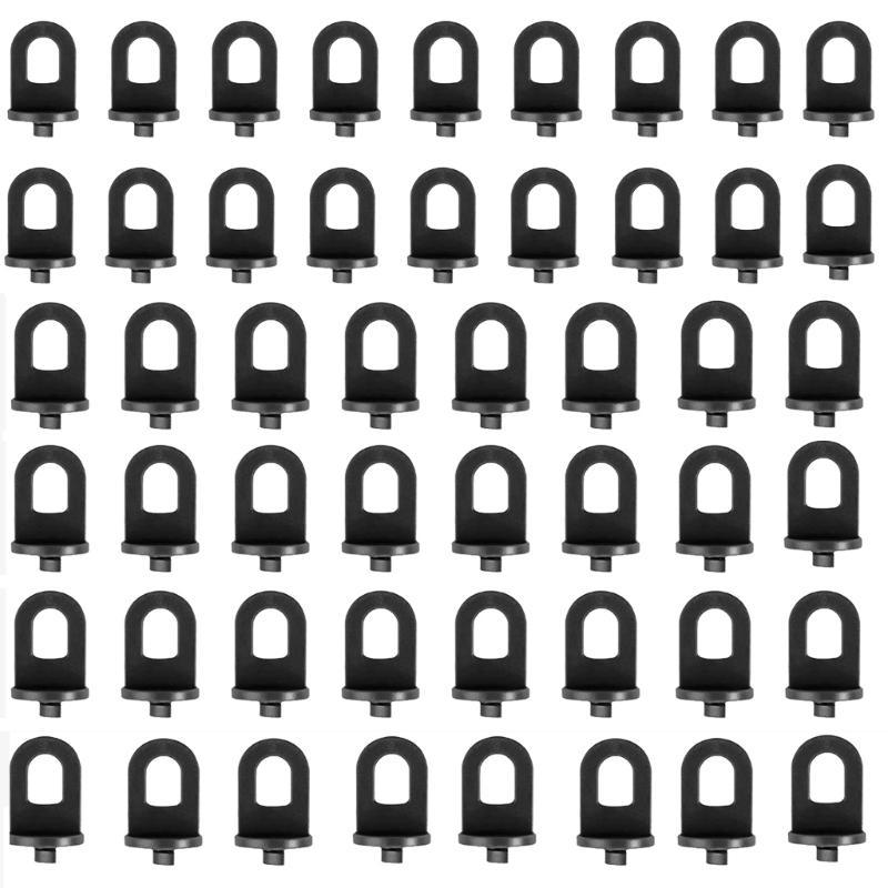 50Pcs Plastic Rings Buckle Garden Outdoor Accessories Greenhouse Hanging Hook Hanger Plant Hanging Clips Hook Plastic