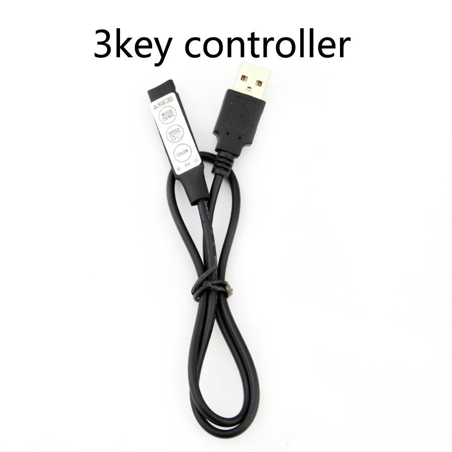 Светодиодная лента 5 12 24 Вольт RGB USB ИК-радиочастотный пульт дистанционного управления USB-светодиодная лента 3 17 24 пульта дистанционного управления