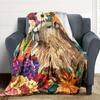 1pc Capybara, Floral Blanket - Perfect Gift for Birthdays, Christmas & Halloween- Soft, Warm & Versatile yy250909153