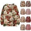 Christmas Sweatshirts For Women Knit Sweater Cute Shirt Fall Crewneck Pullover Tops