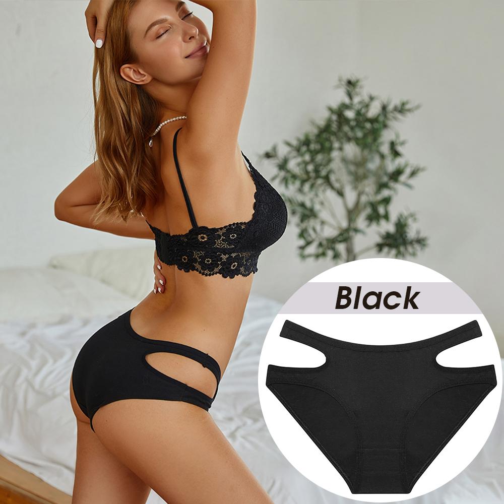 FINETOO Sexy Underwear Women Panties Cotton Underwear Briefs Women Hollow Panties Female Underpants Lingerie Pantys Girls Femme Panties