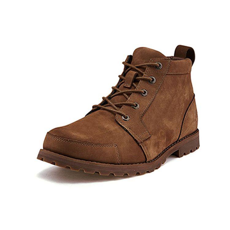 Timberland Chukka Top Grain Leather Прочные амортизирующие ботинки для отдыха на природе Мужские ботинки коричневого цвета A41CEW