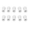 10 Pcs Plastic Quick Connect Fittings Multifunctional Plastic Quick Pipe Fitting for Home Winery