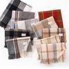 Yideng Fashion Warm Check Pattern Imitation Cashmere Scarf (50x200cm)