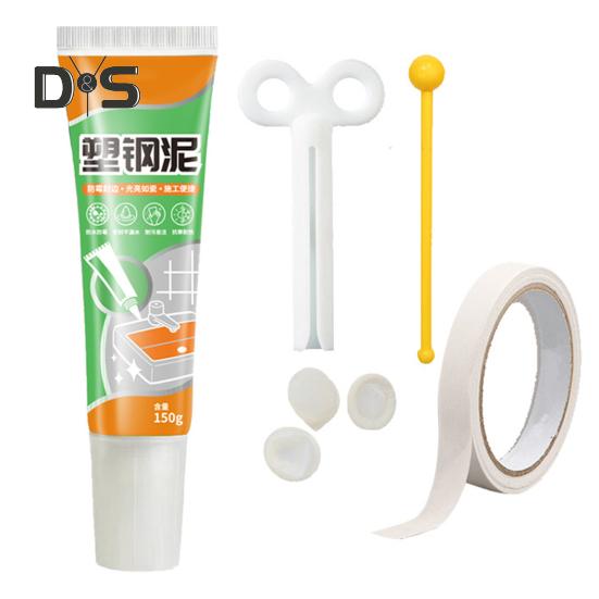 1/2 комплекта 150 г набор для ремонта затирки плитки с липкой лентой Finger Cot Squeezer Ball Stick быстросохнущий водонепроницаемый ремонт плитки для кухни, ванной, туалета, раковины, пола