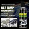 Headlight Repair Fluid Headlight Coating Restorer 100ml Car Light Cleaner Scratch Restoring Fluid For Car Headlight Restoration