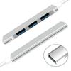 4-портовый концентратор USB 3,0 USB-концентратор Высокоскоростной разветвитель типа c 5 Гбит/с для ПК Компьютерные аксессуары Многопортовый концентратор 4 порта USB 3,0 2,0
