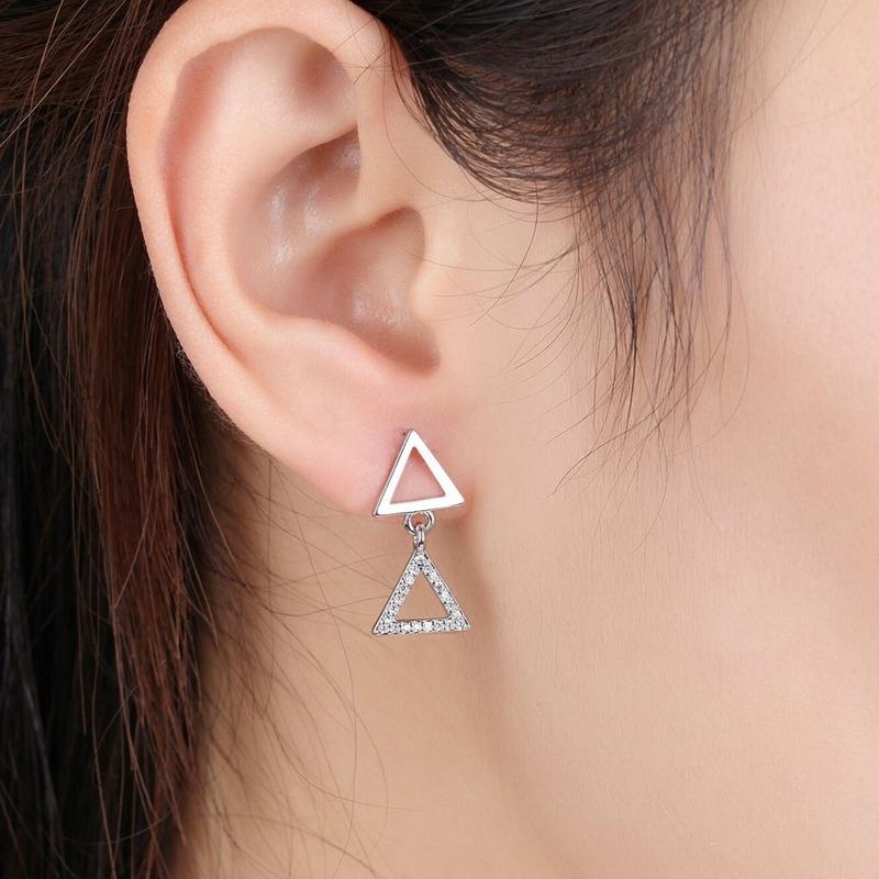 Lindon Copper Alloy Zircon Earrings Drop Earrings For Women Wedding Party Gifts