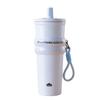 Stainless Steel Straw Coffee Cup Cold Insulation Cold Drink Cup Portable Insulated Cup