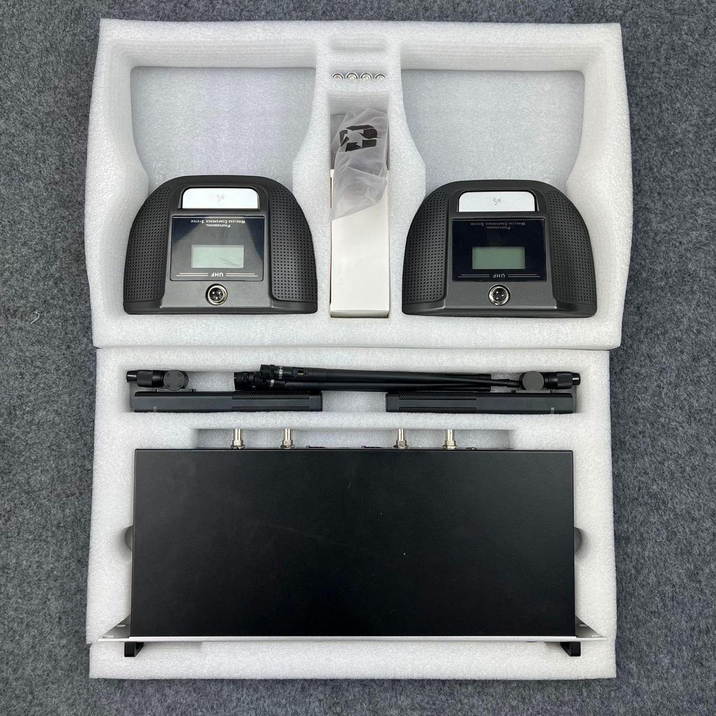 Wireless Conference Dual Microphone System - In Stock