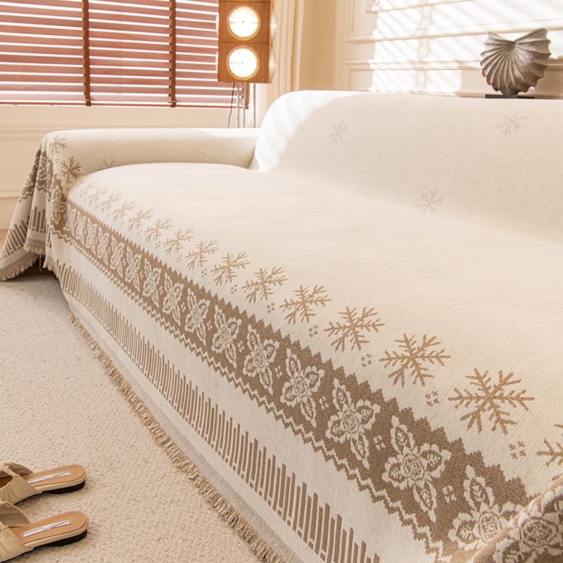 Шенилл Защита от кошек Цветы Кошки Чехол на диван Полное покрытие Нескользящий Диван Всесезонный Универсальный Диван Одеяло для кемпинга Защита от пыли