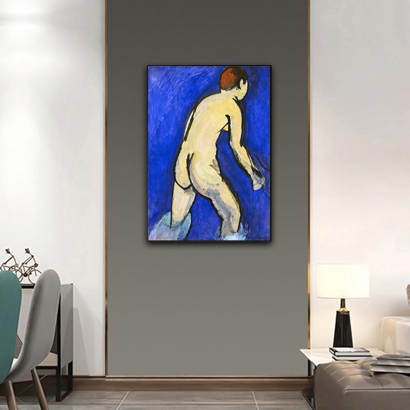 Abstract Home Decoration Canvas Art Painting French Henri Matisse Blue Nude Posters Hd Print Wall Picture For Living Room