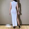 Sexy Sleeveless Bandage Dress For Women Club Party Backless Summer Skinny Elegant Black Tank Dresses