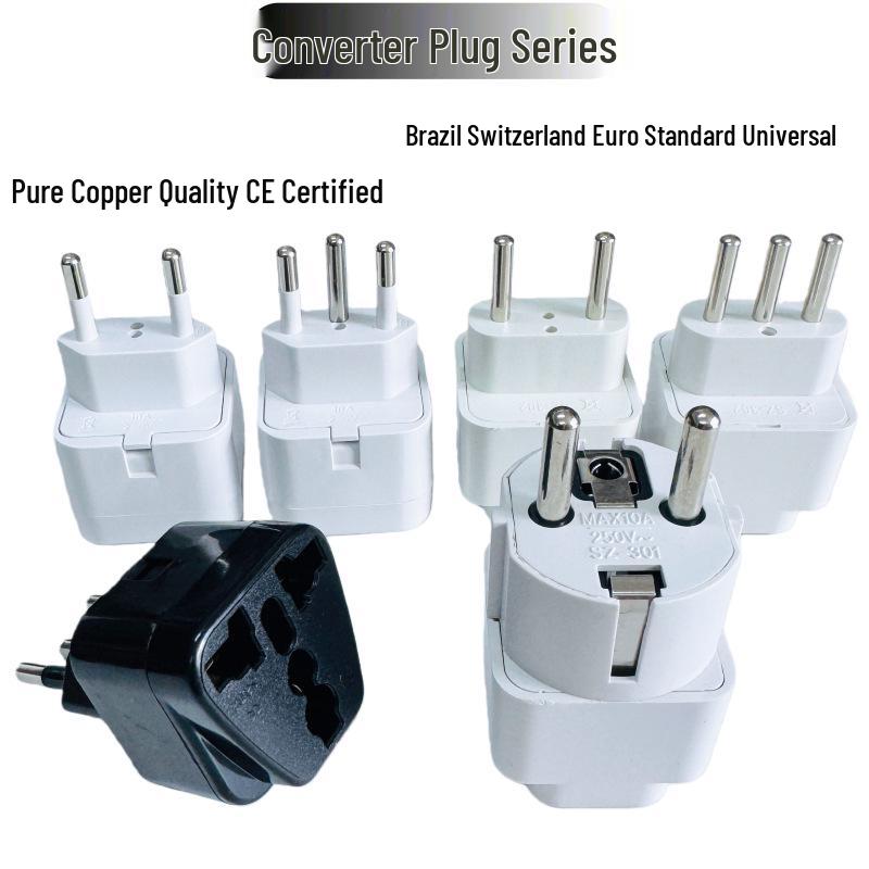 Universal Power Converter: UK, EU, AU, US, Brazil, Italy, RU, DE, FR, KR Plug Adapter