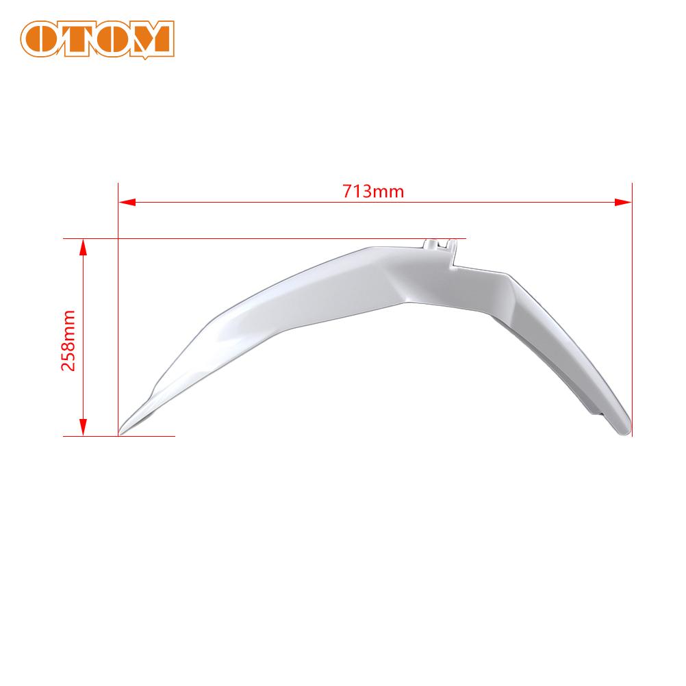 OTOM Motorcycle New Front Fender Guard Mudguard Mud Tail Plate Body Fairing Cover For HUSQVARNA FC FX TC TX FE TE 250 350 450