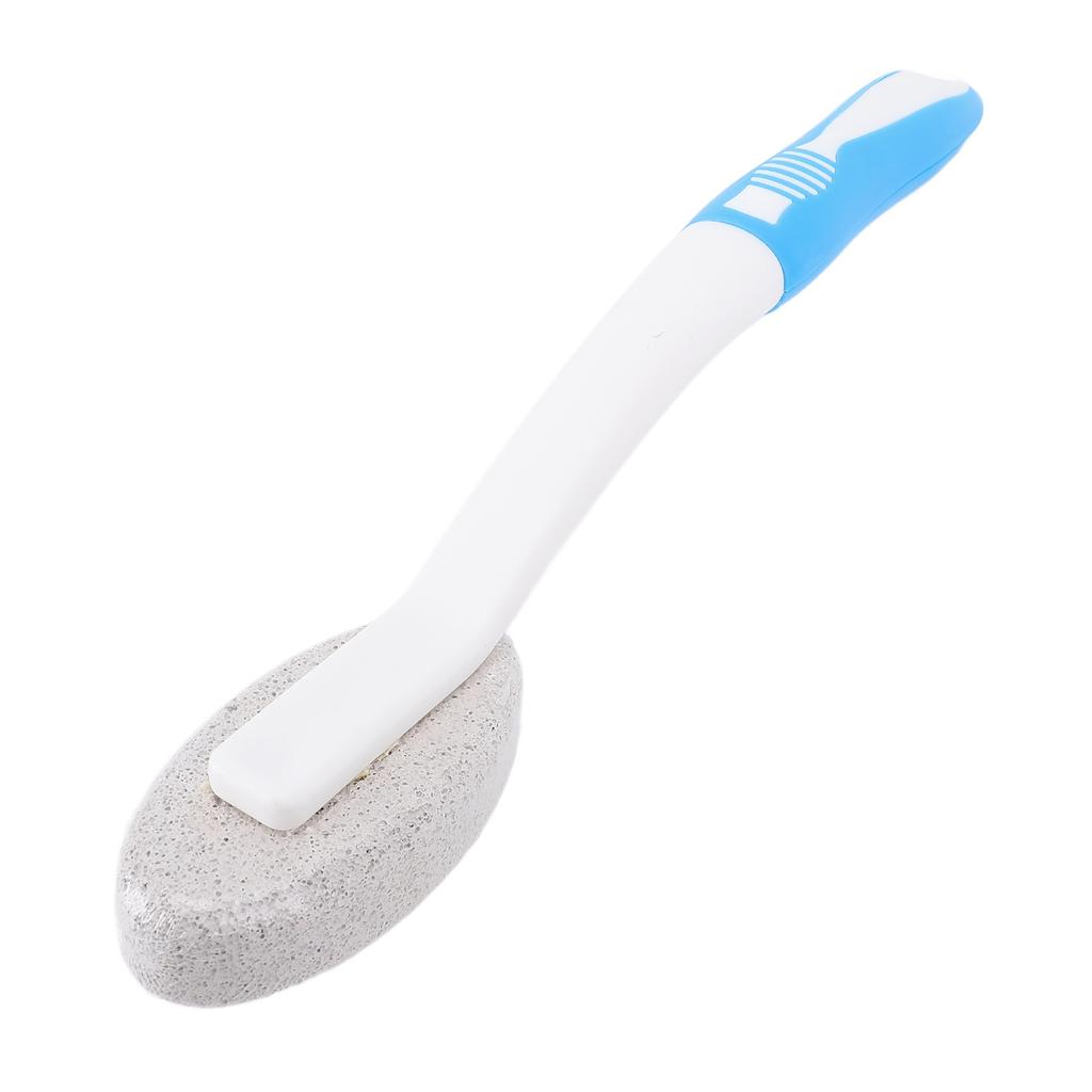 Pumice Stone Brush Multifunctional Cleaning Brush with 31cm Handle for Pool Bathroom