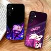 Чехол для телефона Angel Dust H-Hazbin H-Hotel для Samsung Galaxy A73,A72,A71,A70,A53,A52,A51, Мягкий силиконовый черный чехол
