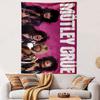 Motley Crue Tapestry Wall Hanging, Glam Metal Band, Wall Decor for Bedroom Living Room Dorm