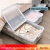 Large Transparent Under-Bed Storage Box - Moisture-Proof Organizer for Home or Dorm