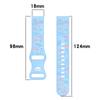 18mm Silicone Strap For Garmin Venu 3S 2S Vivoactive 4S Forerunner 255S 265S Watch Band For Huawei GT5 Pro 42 Wristband Bracelet