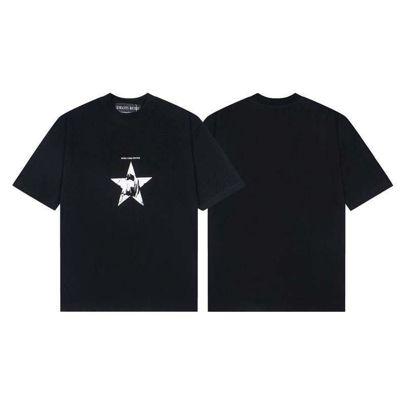 2025 Loose Fit Short Sleeve T-Shirt Men Women Cartoon Letter Print Casual Top
