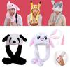 Rabbit Hat with Moving Ears,Kawaii Cosplay,Cute Bunny Hat,Festival,Holiday,Birthday,Funny Gift for Kids,Boys,Girls