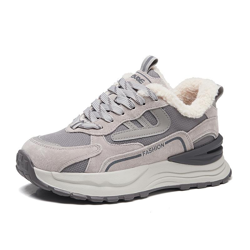 New Dad Shoes for Women, Fashionable Thick-soled Sports Single Shoes