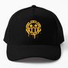 Винтажная ретро-бейсболка Trafalgar Law Gifts, лучшая бейсболка размера M для женщин, с принтом «солнечная рыба», однотонная, с застежкой-регулятором, мужская, Czapka Spring.