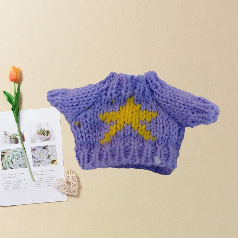 10 см Вест-хайленд-терьер Кукла-младенец Хлопковый Сменный Свитер