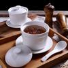 Керамическая кастрюля для тушения с крышкой - Водяная баня для десертов, сиропов, гуйлингао и супов