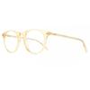 Messy Weekend New Depp Optics With Blue Light Block Champagne Unisex Eyeglasses