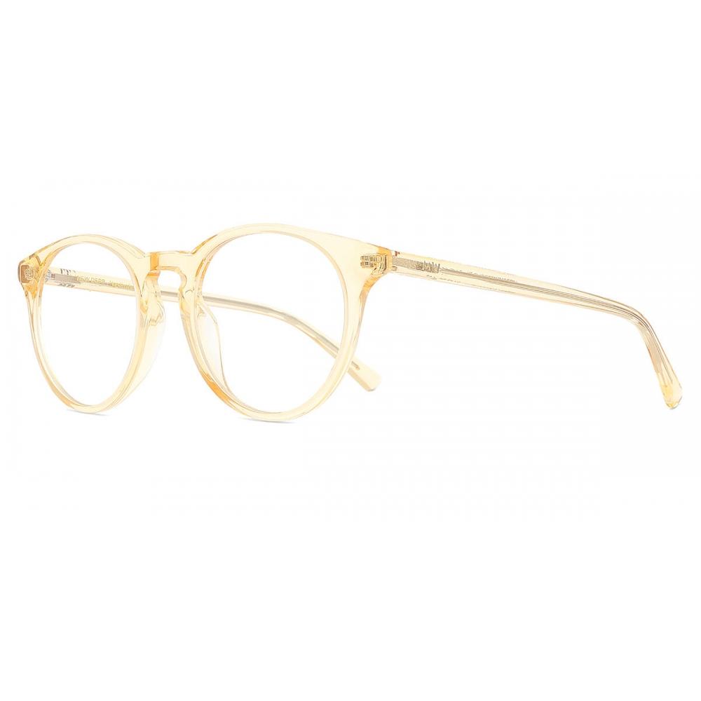 Messy Weekend New Depp Optics With Blue Light Block Champagne Unisex Eyeglasses