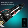 1pc 9-in-1 Multifunctional Electrician Wire Strippers Terminal Crimping Pliers Branching Winding Cutting Pliers Hardware Tools